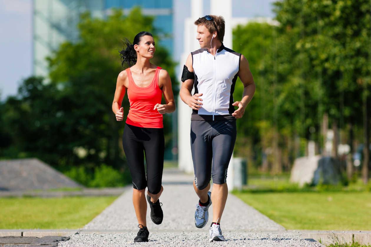 Você pode correr acompanhado, o que contribuirá para que seu treino seja mais suportável. 