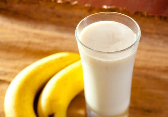 batido de banana para bajar de peso